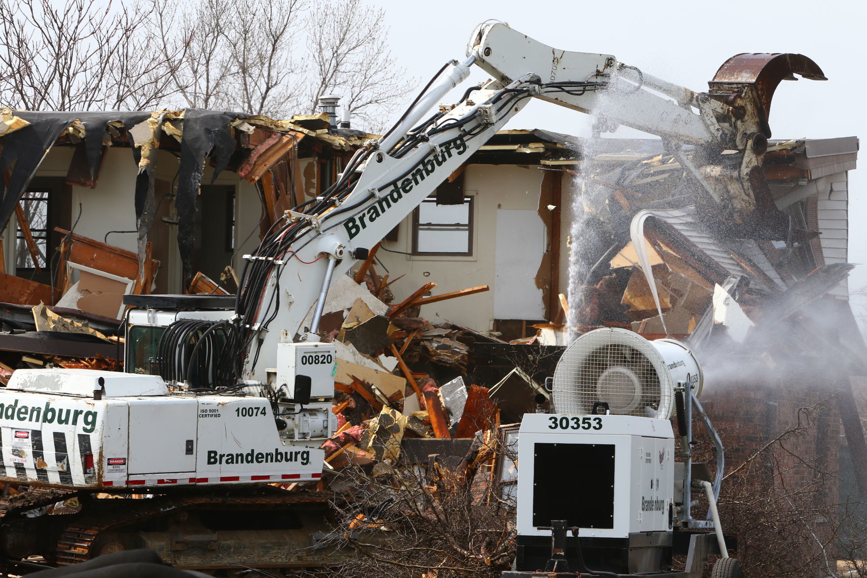 Demolition begins on West Calumet Housing Complex